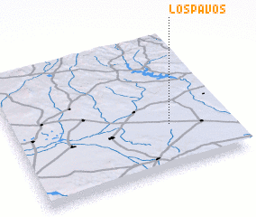 3d view of Los Pavos