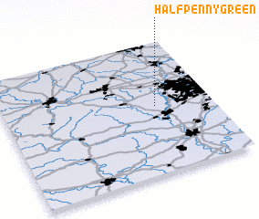 3d view of Halfpenny Green