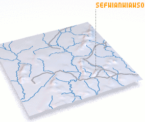 3d view of Sefwi Anwiawso