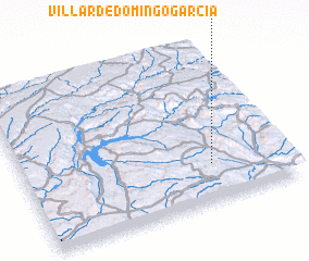 3d view of Villar de Domingo García