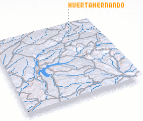 3d view of Huertahernando