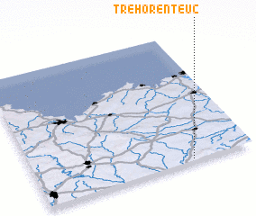 3d view of Tréhorenteuc