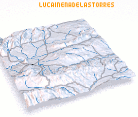 3d view of Lucainena de las Torres