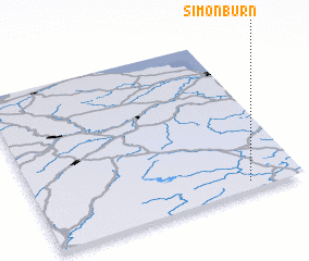 3d view of Simonburn