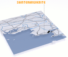 3d view of Sainte-Marguerite