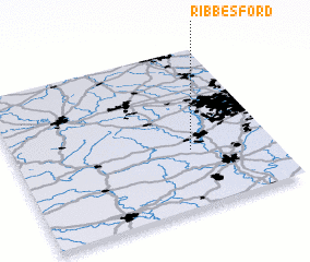 3d view of Ribbesford