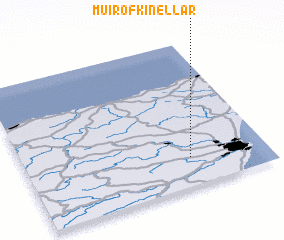 3d view of Muir of Kinellar