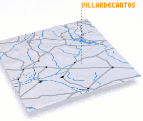 3d view of Villar de Cantos