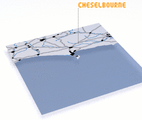 3d view of Cheselbourne