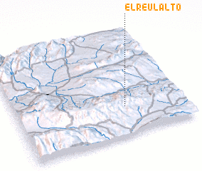 3d view of El Reul Alto