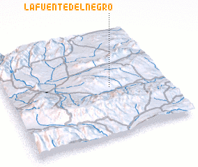 3d view of La Fuente del Negro