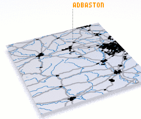 3d view of Adbaston