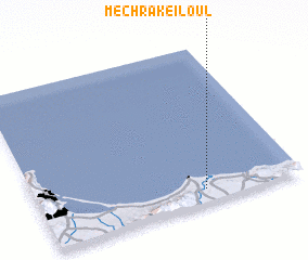 3d view of Mechra Keïloul