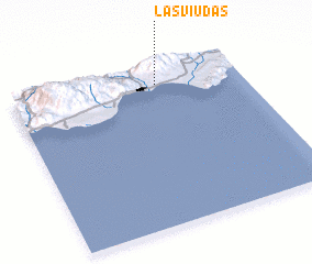 3d view of Las Viudas