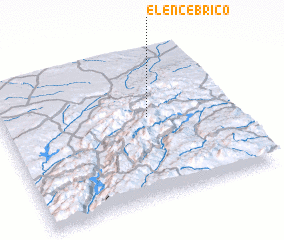 3d view of El Encebrico