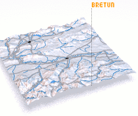 3d view of Bretún