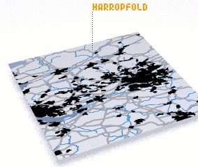 3d view of Harrop Fold
