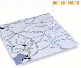 3d view of Ingleborough