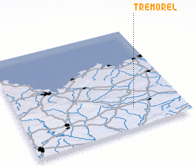 3d view of Trémorel