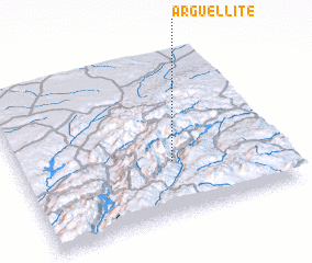 3d view of Arguellite