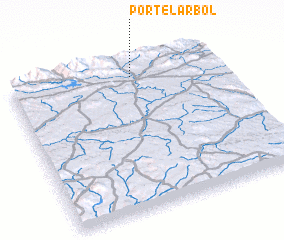 3d view of Portelárbol