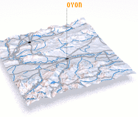 3d view of Oyón