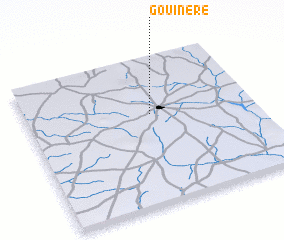 3d view of Gouinéré