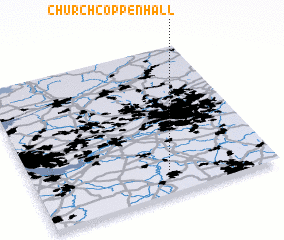 3d view of Church Coppenhall