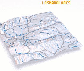 3d view of Los Manolones