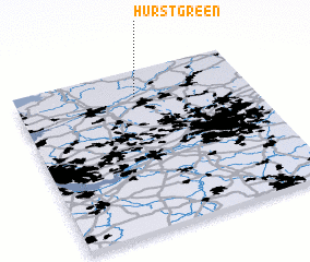 3d view of Hurst Green