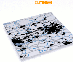 3d view of Clitheroe