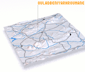 3d view of Oulad Beni Yarhroumane