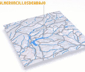 3d view of Salmeroncillos de Abajo