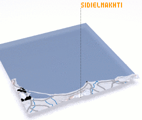 3d view of Sidi el Makhti