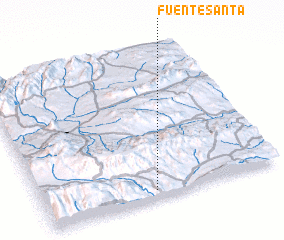 3d view of Fuente Santa