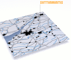 3d view of Sutton Montis