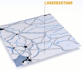 3d view of Lower Bentham