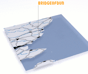 3d view of Bridge of Dun