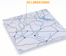 3d view of Villar de Cañas