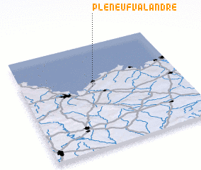 3d view of Pléneuf-Val-André