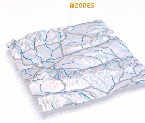 3d view of Azores