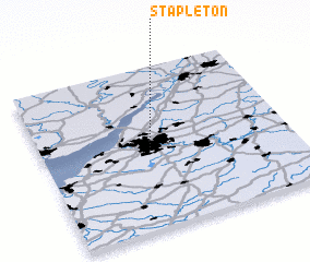 3d view of Stapleton