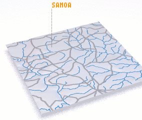 3d view of Samoa