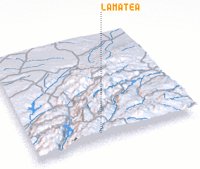 3d view of La Matea