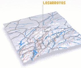 3d view of Los Arroyos