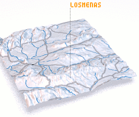 3d view of Los Menas