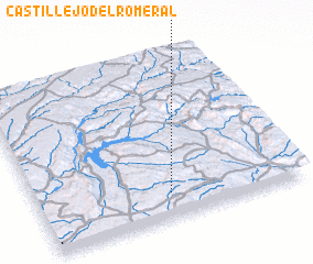 3d view of Castillejo del Romeral