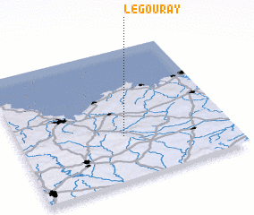 3d view of Le Gouray