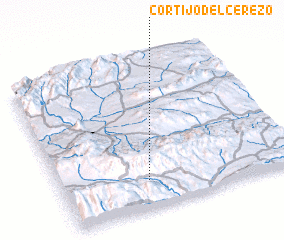 3d view of Cortijo del Cerezo