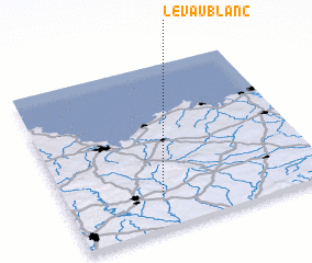 3d view of Le Vaublanc